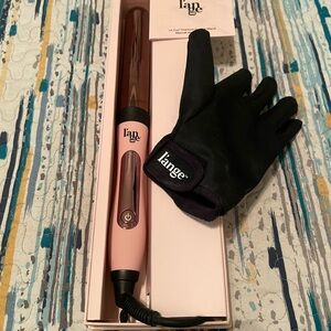 Lange Pink Hair Styling Tool with Glove